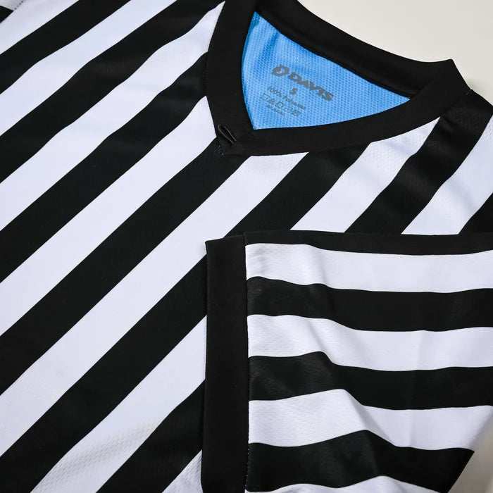 Illinois (IHSA) Davis BFX 1" Stripe Referee Shirt - Tall