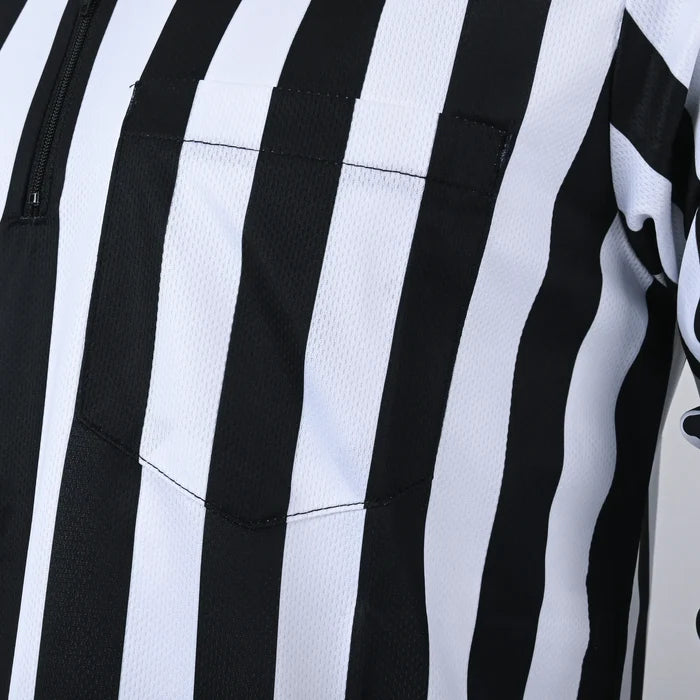 Illinois (IHSA) GR8 Call 1" Stripe Soft-Tech Football Referee LS Shirt