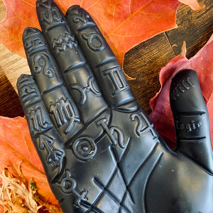 Palmistry Hand Life Size Divination Shaped Candle
