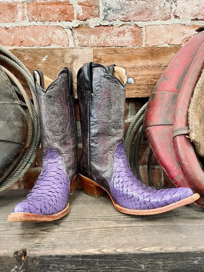 Handmade Women's Cowboy Boots Size 8/ Men's Size 6.5