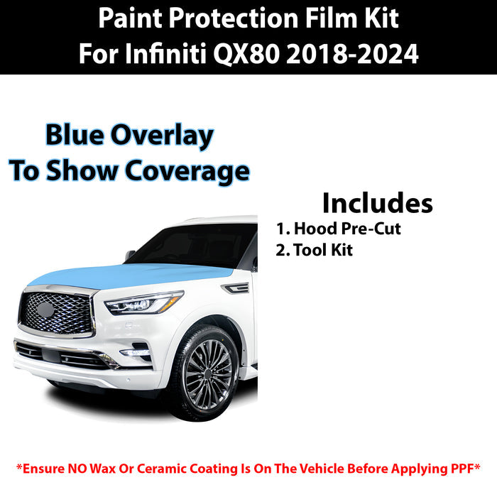 Fits Infiniti QX80 2018+ Precut Premium Paint Protection Film Clear Bra PPF Decal Film Kit - Bogar Tech Designs