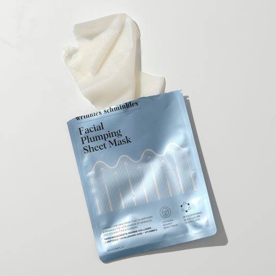 InfuseFAST™ Facial Plumping Sheet Mask - 1 Pack | Wrinkles Schminkles