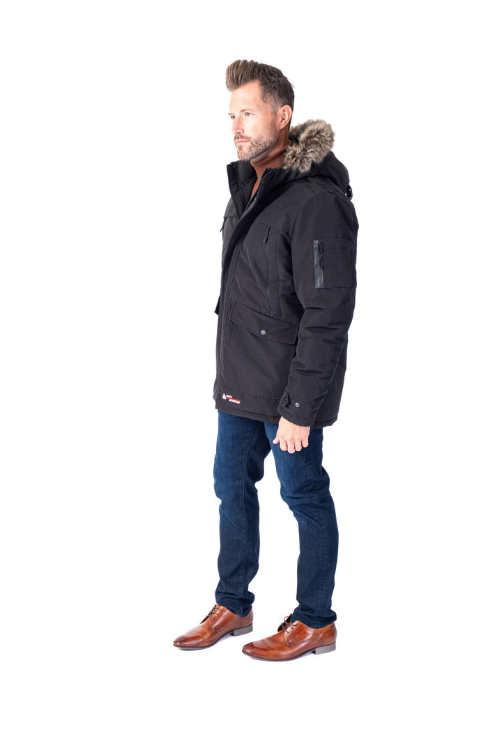 Insulated Parka "Matrix" - Black