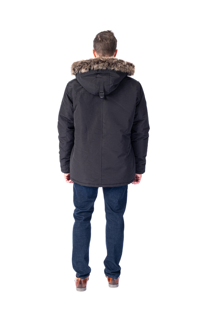 Insulated Parka "Matrix" - Black