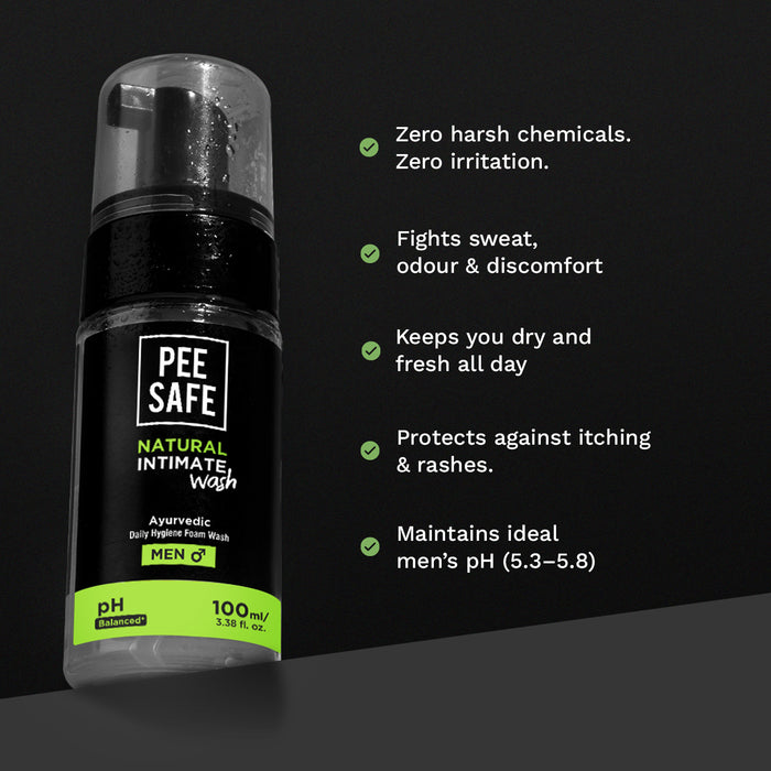 Pee Safe Intimate Wash For YOUR Man (100 ML)