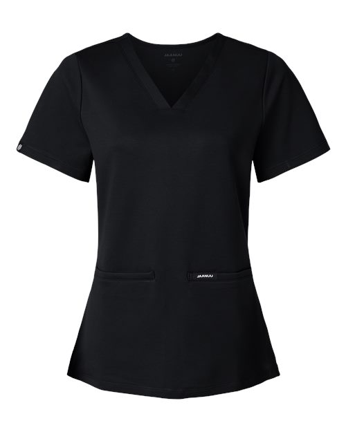 Jaanuu Women's Cesi Ultrasoft Scrub V-Neck Top