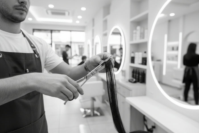 Jaguar 6.5-inch professional hairdressing scissors – stainless steel, ergonomic design now available at salonservdirect