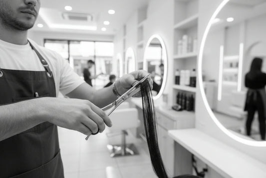 Jaguar 6.5-inch professional hairdressing scissors – stainless steel, ergonomic design now available at salonservdirect
