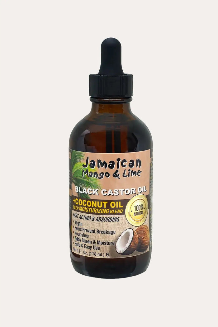 JAMAICAN MANGO & LIME BLACK CASTOR OIL - COCONUT OIL JAMAICAN MANGO & LIME