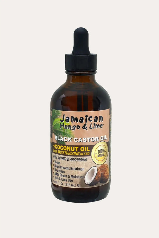 JAMAICAN MANGO & LIME BLACK CASTOR OIL - COCONUT OIL JAMAICAN MANGO & LIME
