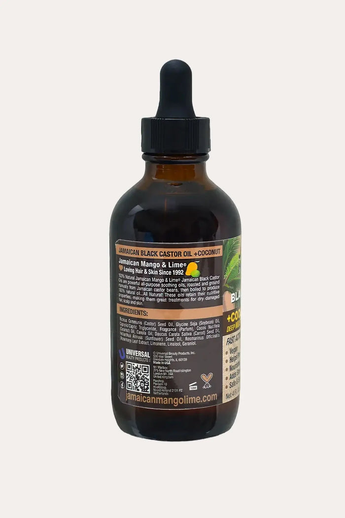 JAMAICAN MANGO & LIME BLACK CASTOR OIL - COCONUT OIL JAMAICAN MANGO & LIME