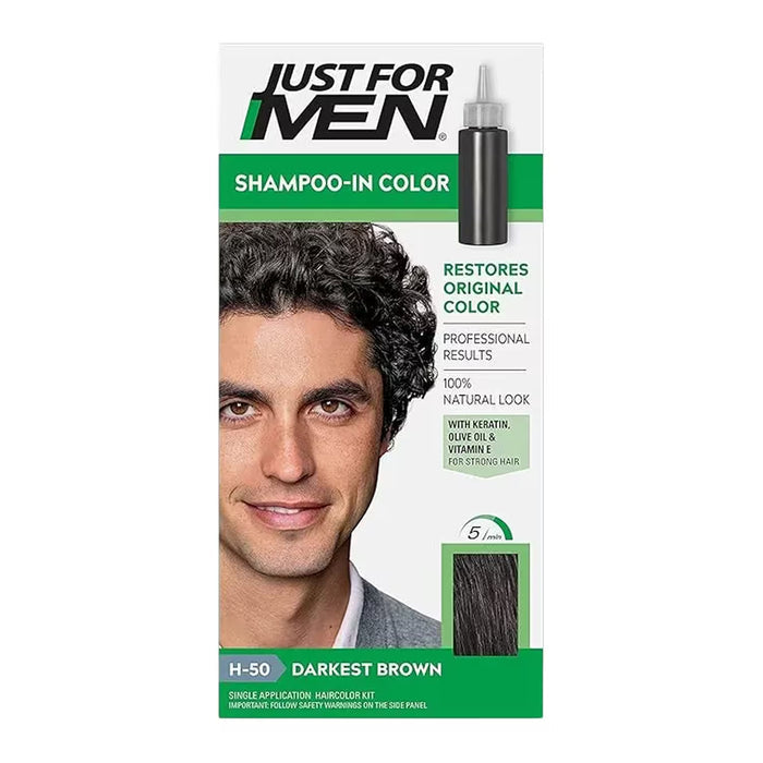 Just For Men Control GX Grey Reducing Shampoo, Light Brown to Black – 4 Fl Oz – 12 Pack