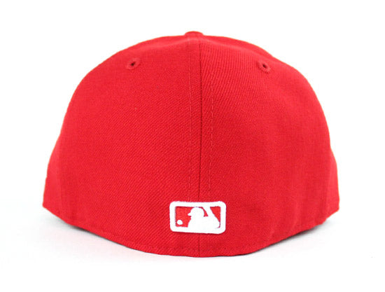 Kansas City Royals New Era 59Fifty Fitted Hats (Chiefs Color Red Gray Under Brim)