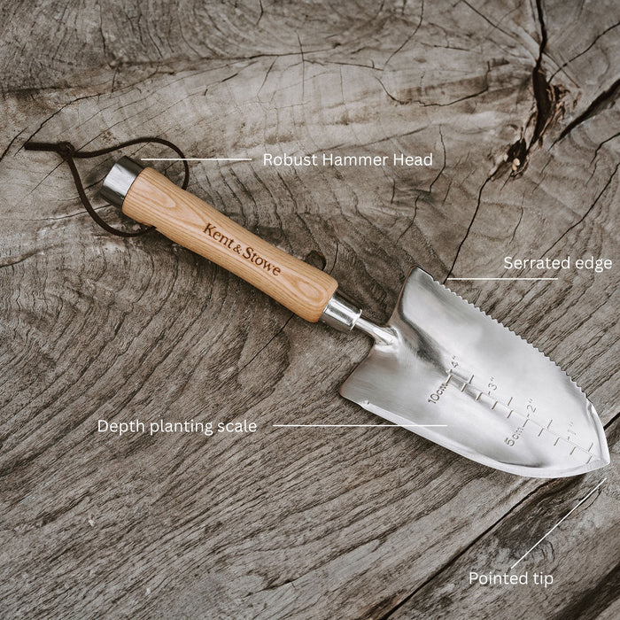 Kent & Stowe capability trowel annotated