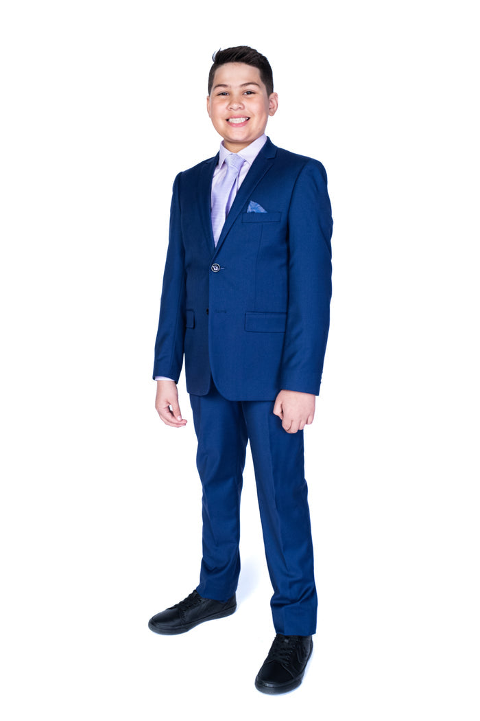 Kids Solid Stretch Suit