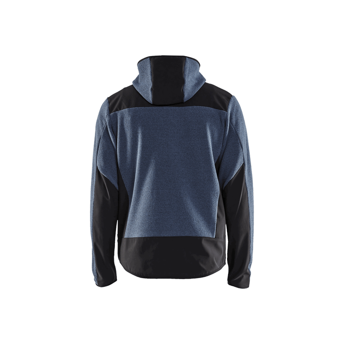 Knitted Fleece Jacket Numb - 8299-Blue/Black | Blaklader 47402536