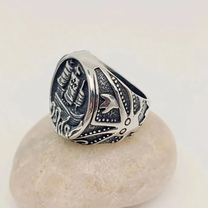 Kraken Biker Ring