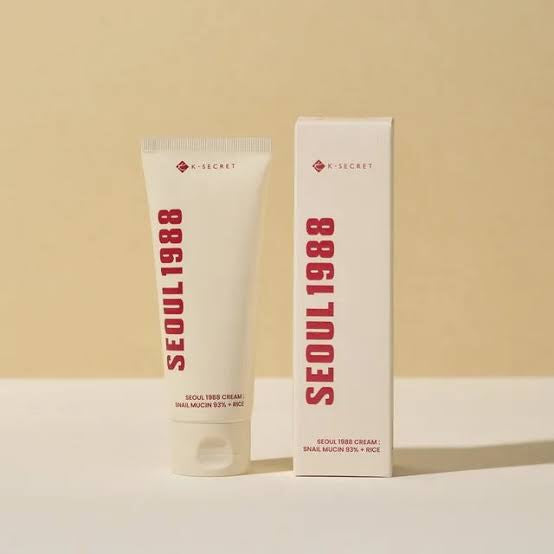 K.SECRET SEOUL 1988 cream : Snail Mucin 93% + Rice