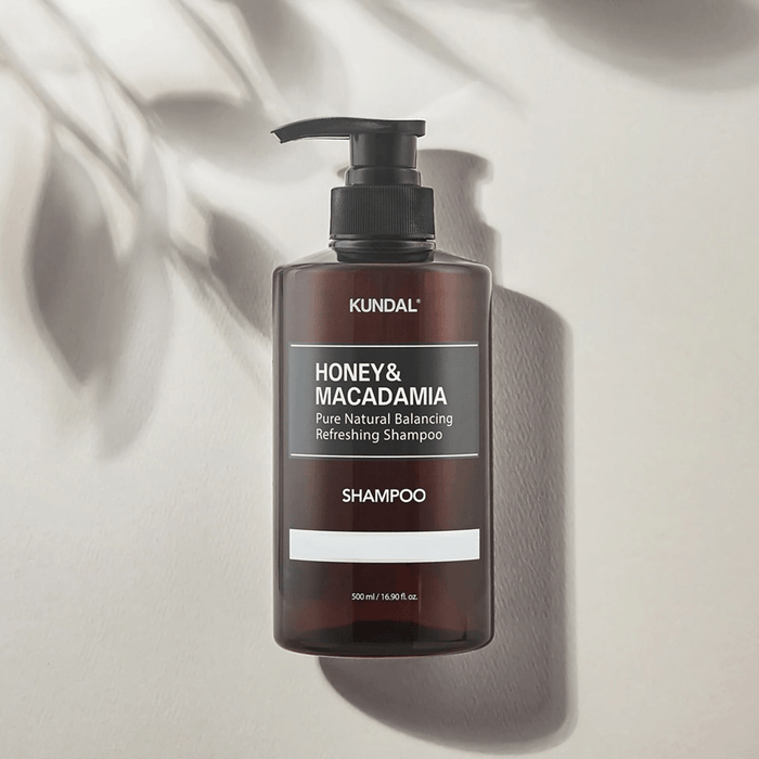 Kundal Honey & Macadamia Pure Natural Balancing Refreshing Shampoo Cherry Blossom 500 ml - Beauty Tribe