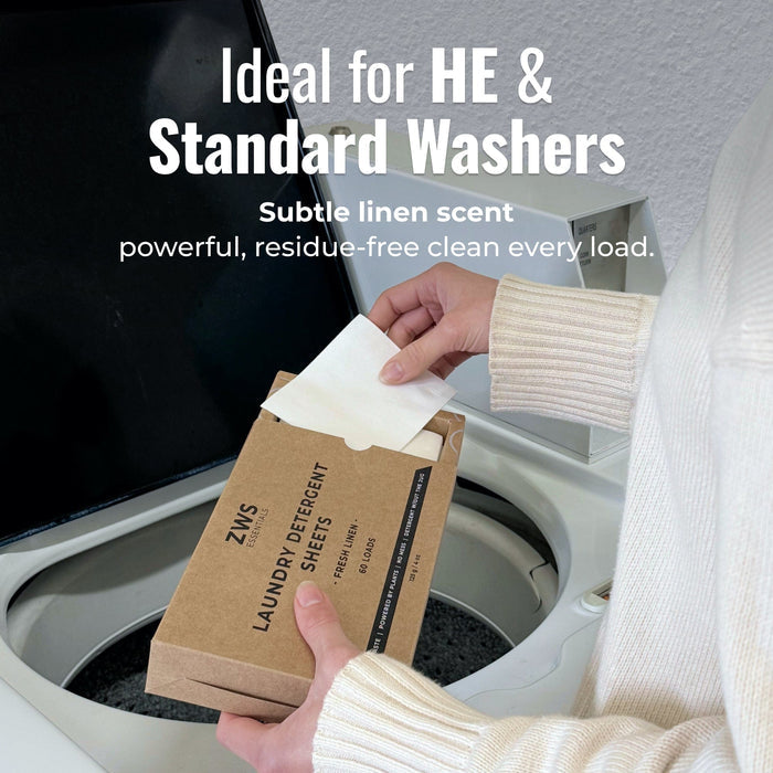 ZWS Essentials Laundry Detergent Sheets