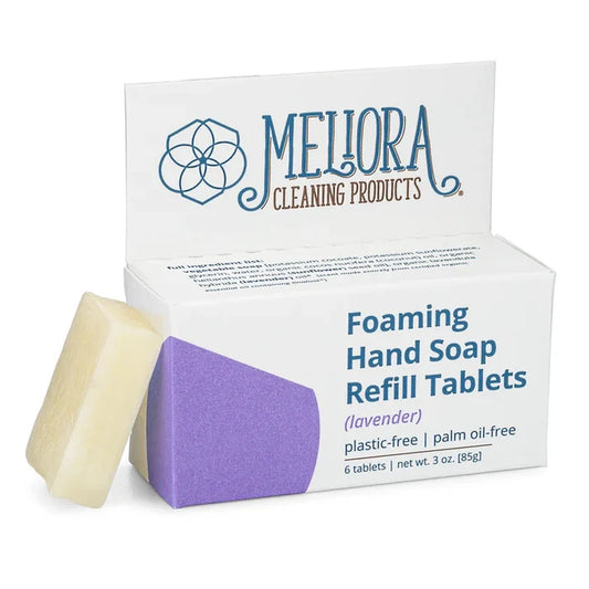 Lavender Foaming Hand Soap 6-Pack Refill Tablets