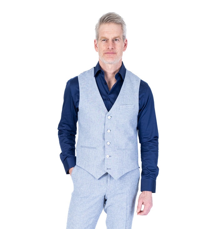 Linen Vest Separate
