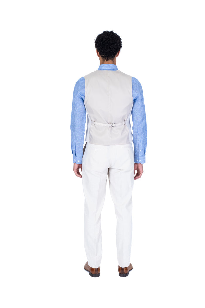 Linen Vest Separate