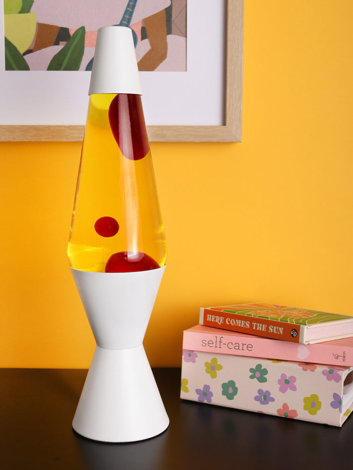 Liquid Lamp White / Yellow / Red | One Colour-Image 1