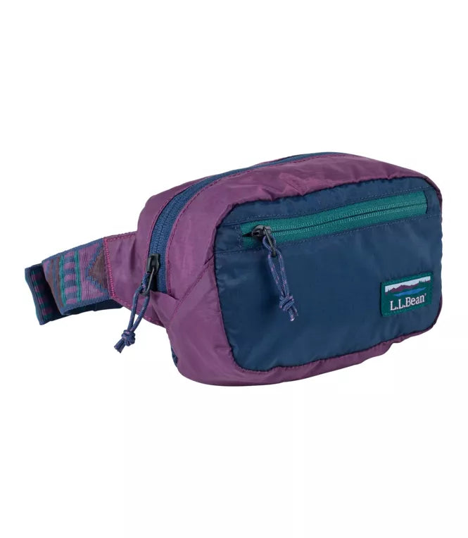 L.L.Bean Stowaway Waist Pack Print Strap