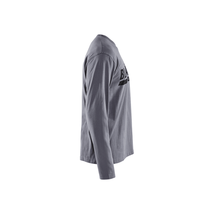 Long Sleeve Branded T-Shirt - 9400-Grey | Blaklader 35571042