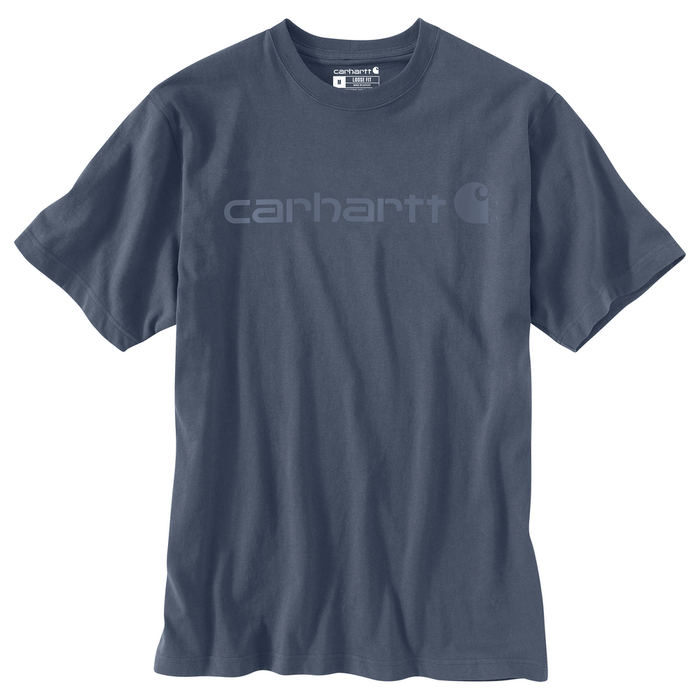 Loose Fit Heavyweight Short-Sleeve Logo Graphic T-Shirt - BLS-Bluestone | Carhartt K195