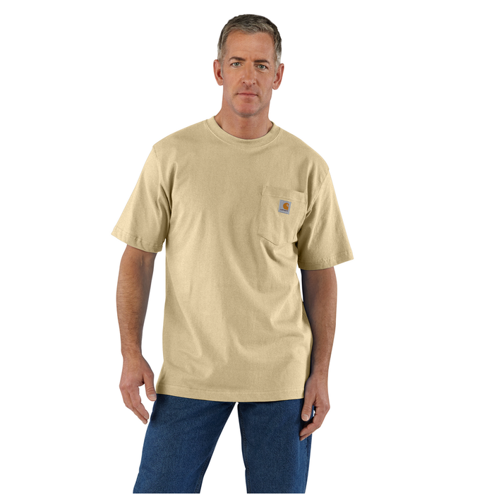 Loose Fit Heavyweight Short-Sleeve Pocket T-Shirt - A36-Beach Heather | Carhartt K87