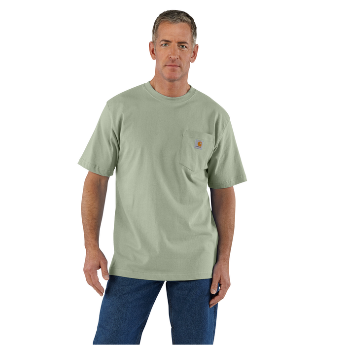 Loose Fit Heavyweight Short-Sleeve Pocket T-Shirt - GI7-Sage | Carhartt K87