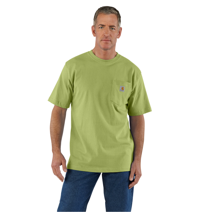 Loose Fit Heavyweight Short-Sleeve Pocket T-Shirt - GJ7-Algae Green | Carhartt K87