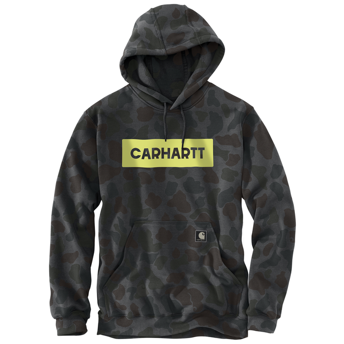 Loose Fit Midweight Camo Graphic Sweatshirt - EA8-Shadow Signature Camo | Carhartt 106970