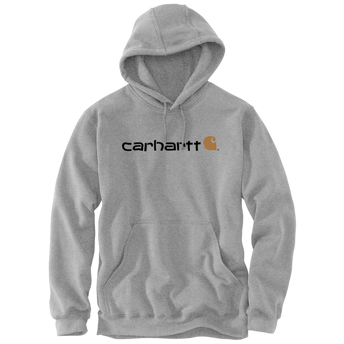 Loose Fit Midweight Logo Graphic Sweatshirt - 034-Heather Gray | Carhartt 100074