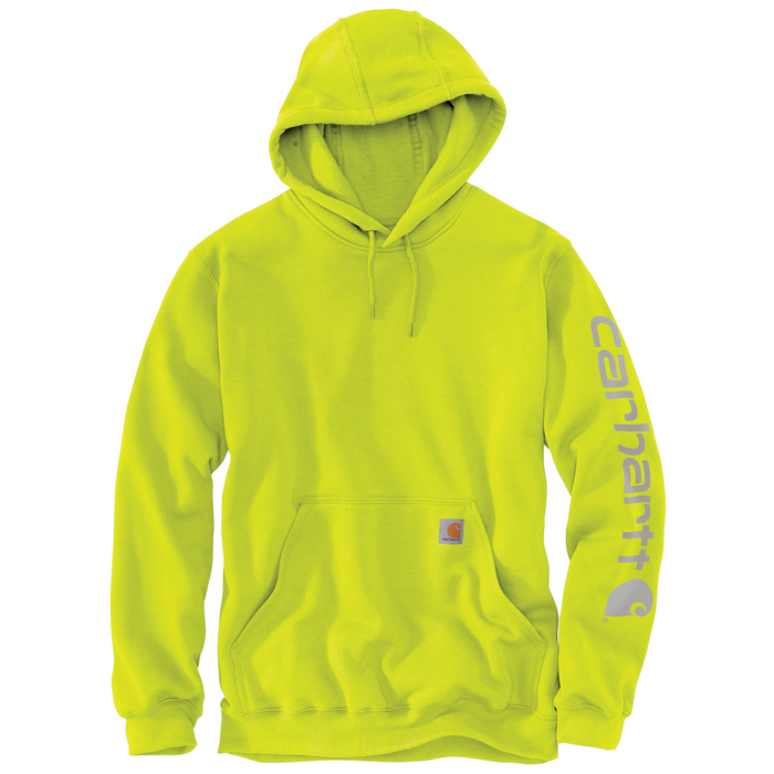 Loose Fit Midweight Logo Sleeve Graphic Sweatshirt - BLM-Brite Lime | Carhartt K288