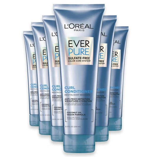 L'Oréal - Paris EverCurl Hydracharge Curl Care Conditioner - 8.5 oz - 6 Pack