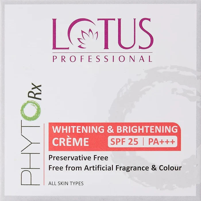 Lotus Professional Phyto-Rx Whitening And Brightening Cream 50g