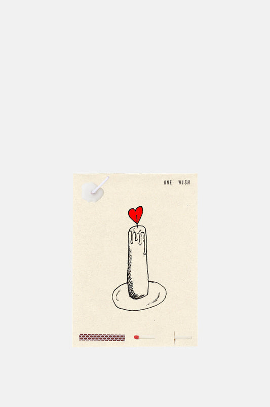 Wish Cards Love Candle Wish Card.