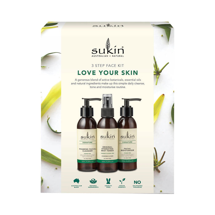 Love Your Skin 3 Step Gift Pack from Sukin