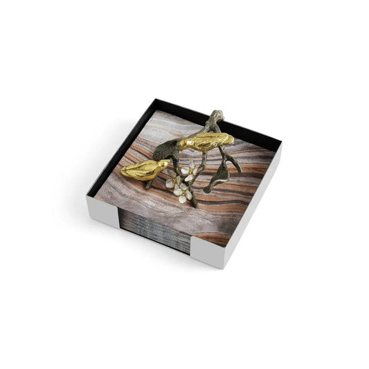 Michael Aram Lovebirds Cocktail Napkin Holder