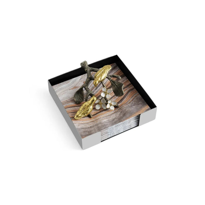 Michael Aram Lovebirds Cocktail Napkin Holder