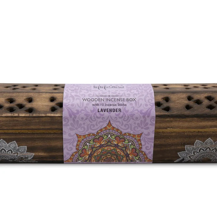 Mandala Incense Gift Set In Wooden Box #skincare#