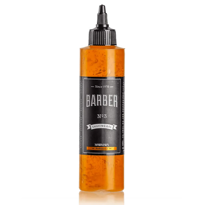 Marmara Barber Shaving Gel No3 (Orange) - 250ml 8.45oz - BUYBARBER.COM