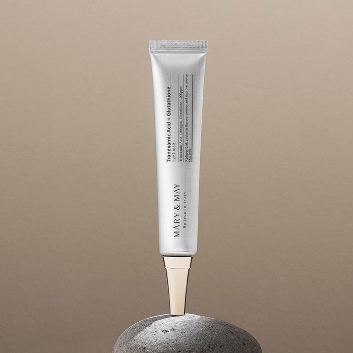 Mary & May Tranexamic Acid+ Glutathione Eye Cream  30ml + FREE 2pc mini Eye Cream - DOKAN