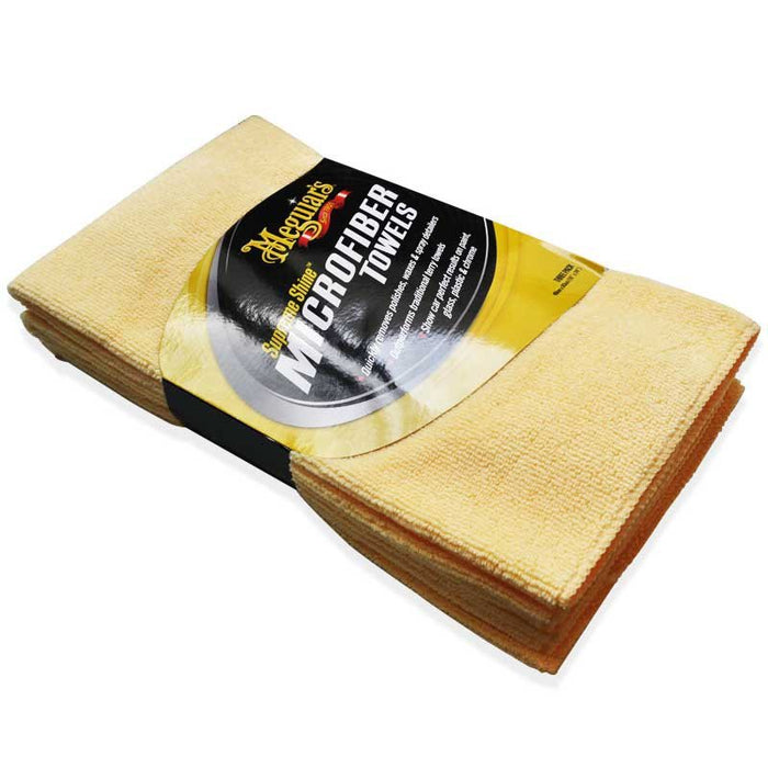 Meguiar's X2020 Supreme Shine Microfiber Cloths (Pack of 3) New