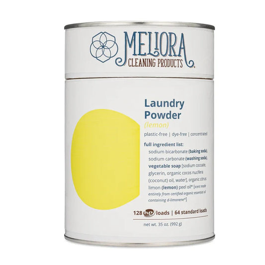Meliora Laundry Powder 128 HE Loads - Lemon