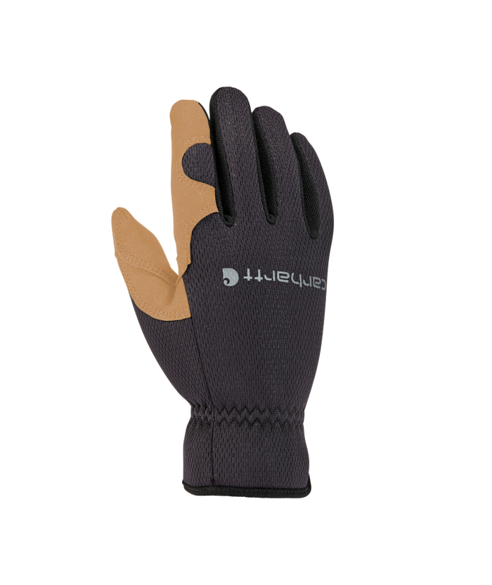 Men's High Dexterity Open Cuff Glove BBY-Black Barley | Carhartt GD0794M