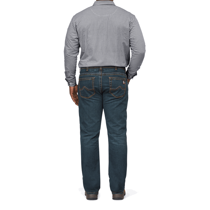 Men's Relaxed Bootcut Jean With Stretch - SD-Sanded Denim | Bulwark PSJ2